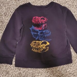 2 Garanimals Kids Sweatshirt with Dinosaur Graphic - Black, Pink, Blue, Yellow